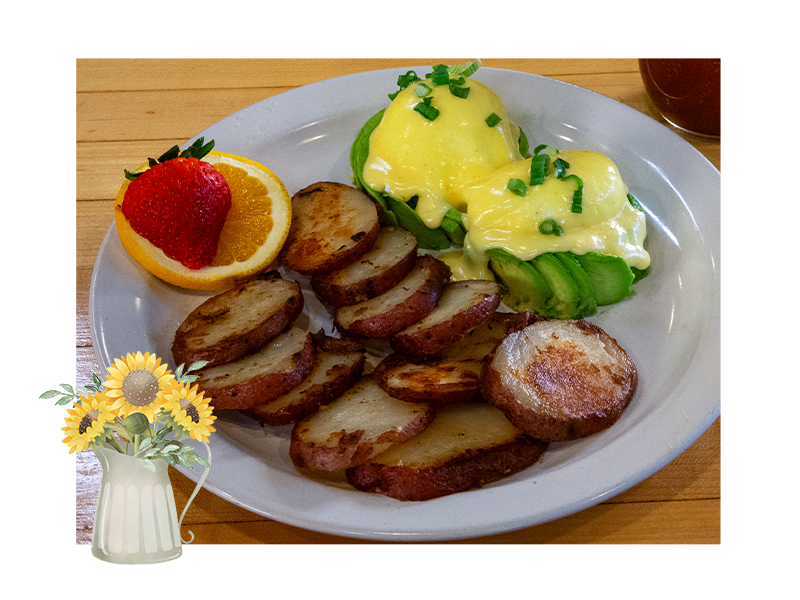 Avocado-Benedict-sunflower-bakery-and-cafe Avocado Eggs Benedict at Sunflower Bakery and Cafe